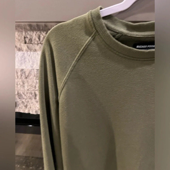 Richer Poorer sweatshirt size Large military green - Picture 3 of 7